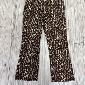 BDG Leopard Print Boot Cut Jeans